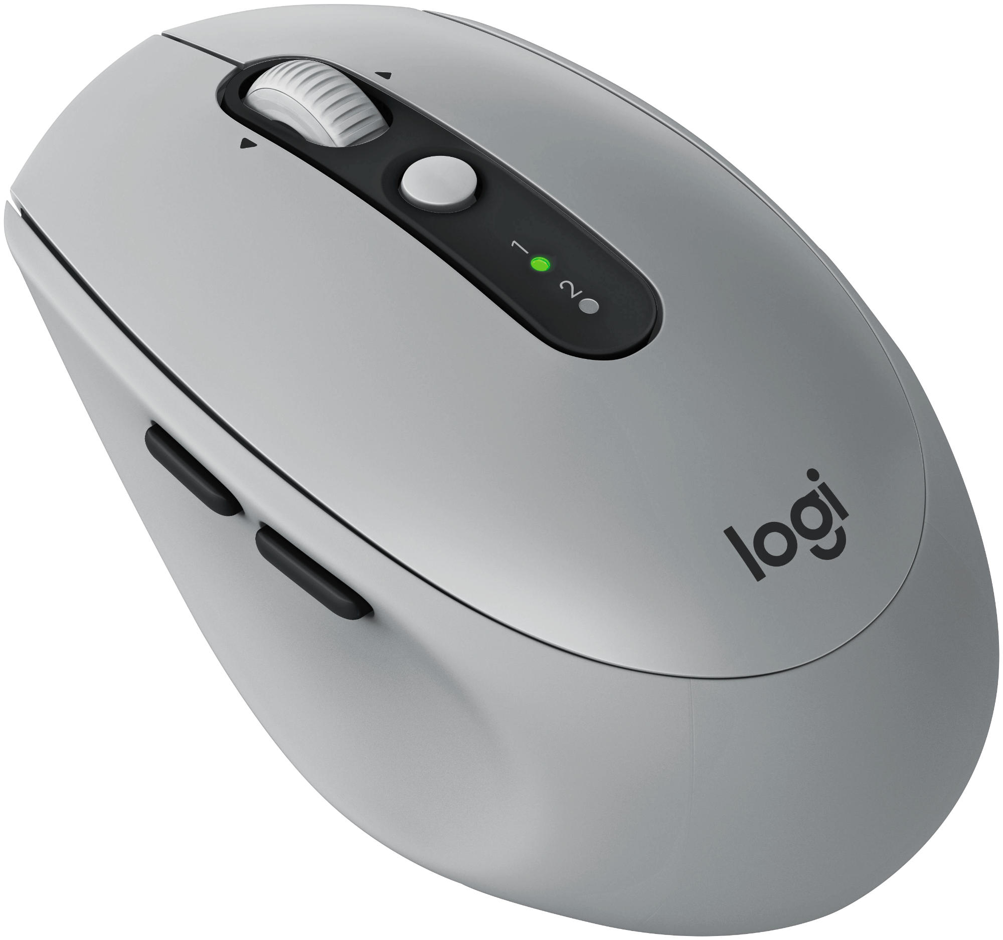 LOGITECH M590 Multi-Device Silent Funkmaus, Grau