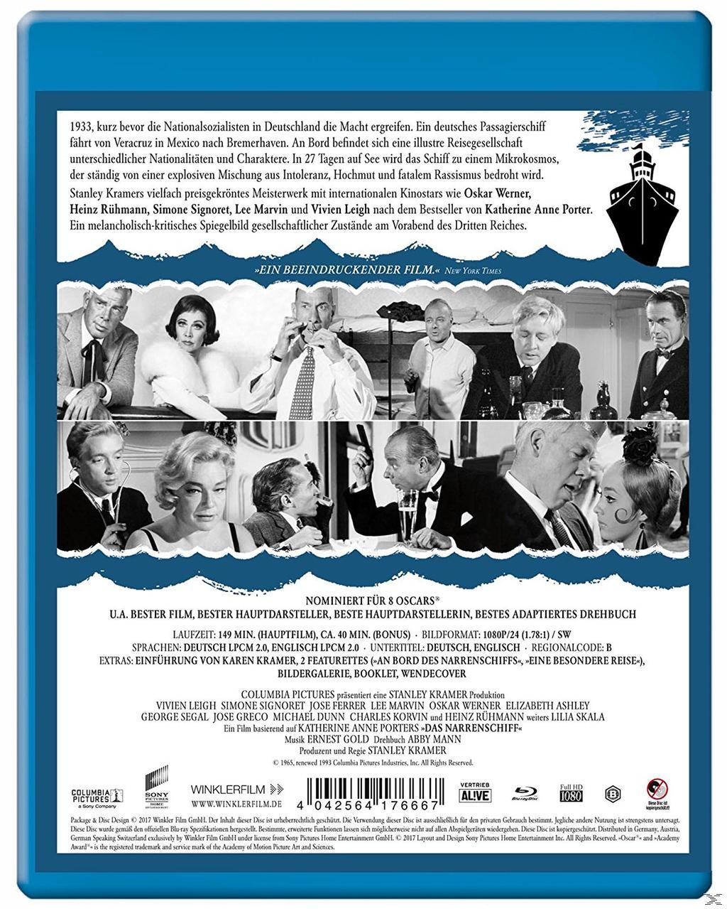 Rückseite einer Film-DVD mit Text, Bildern von Schauspielern und einer Bootsgrafik.