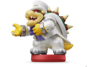 NINTENDO Nintendo amiibo Bowser - Carattere Super Mario Odyssey - Argento (Super Mario Collection) Figura del gioco