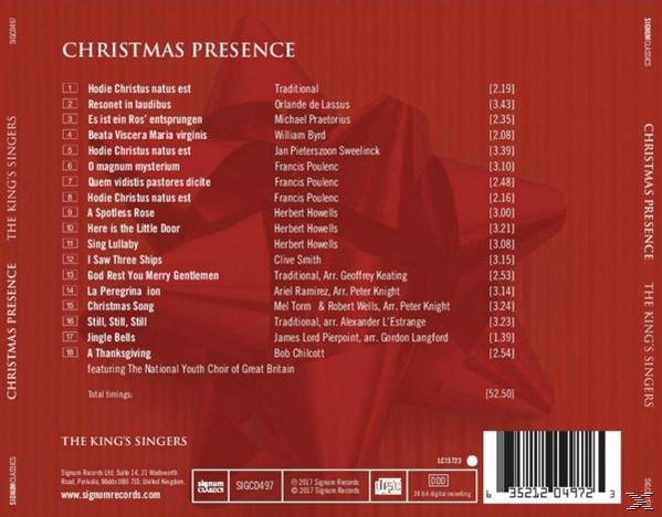 The King's Singers - Christmas Presence  - (CD)
