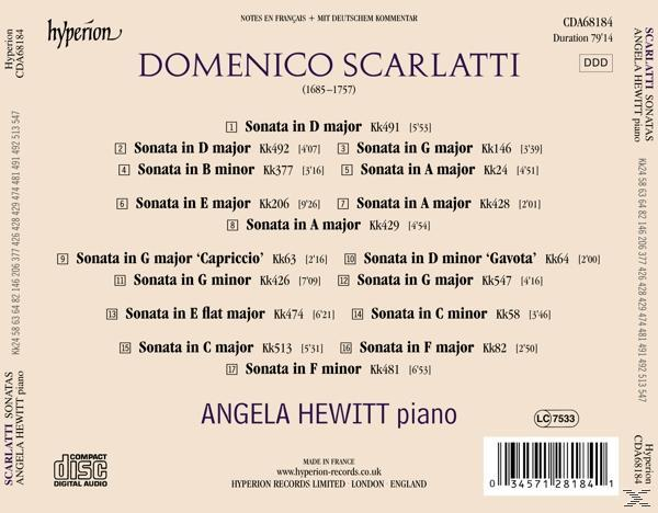 Angela Hewitt - Sonaten Vol.2  - (CD)