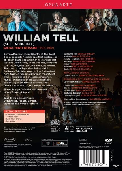 The Royal Opera House - William Tell  - (DVD)