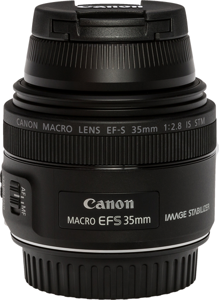 CANON EF-S 35 mm f/2.8 IS STM macro objektív