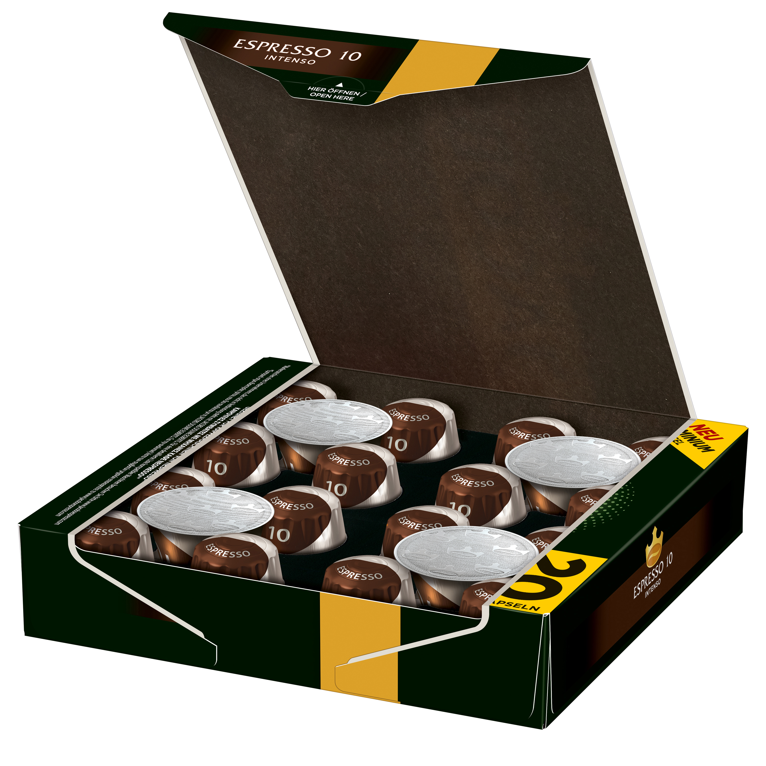 JACOBS 4057019 Espresso Intenso Kaffeekapseln (Nespresso)