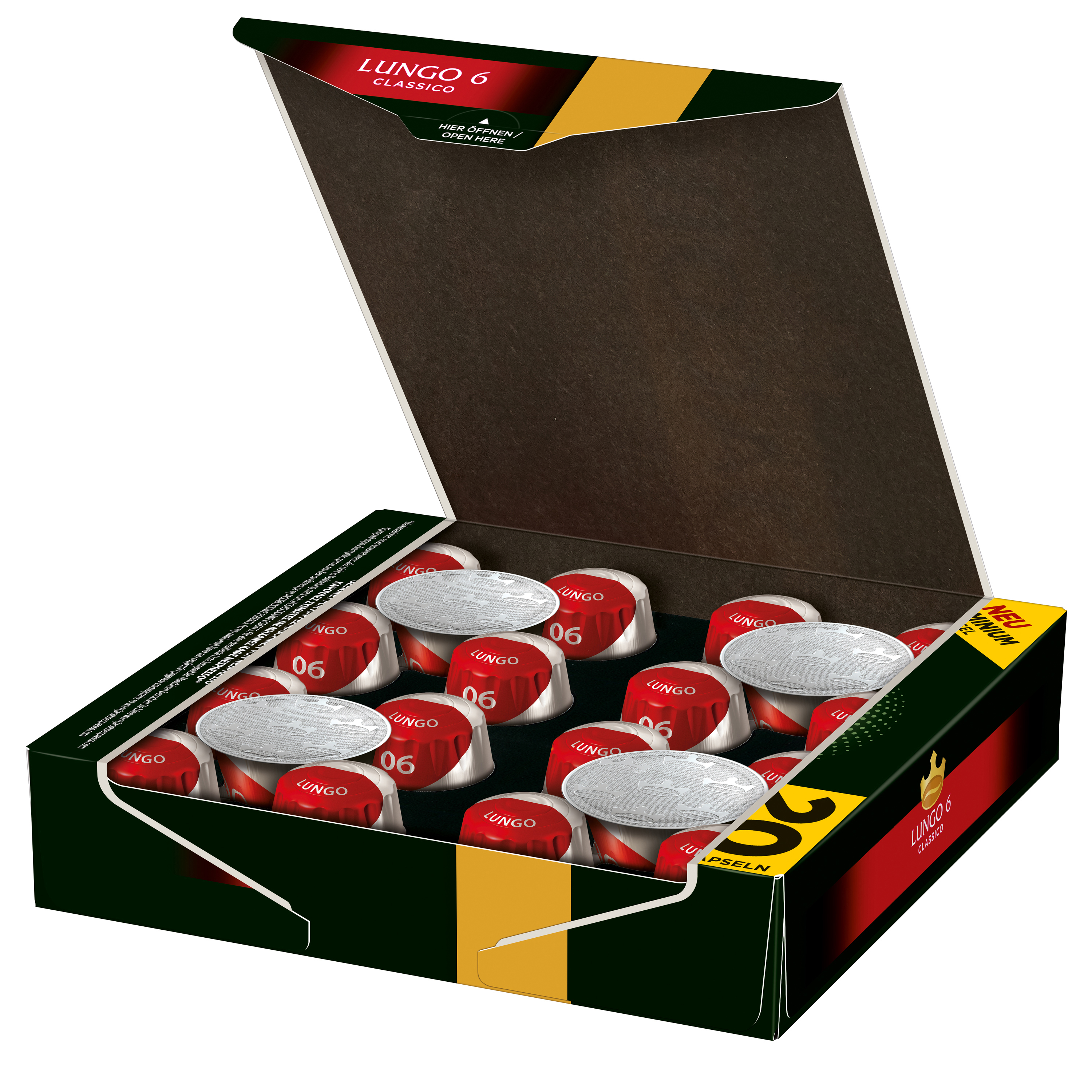 JACOBS 4057023 Lungo Classico Kaffeekapseln (Nespresso)