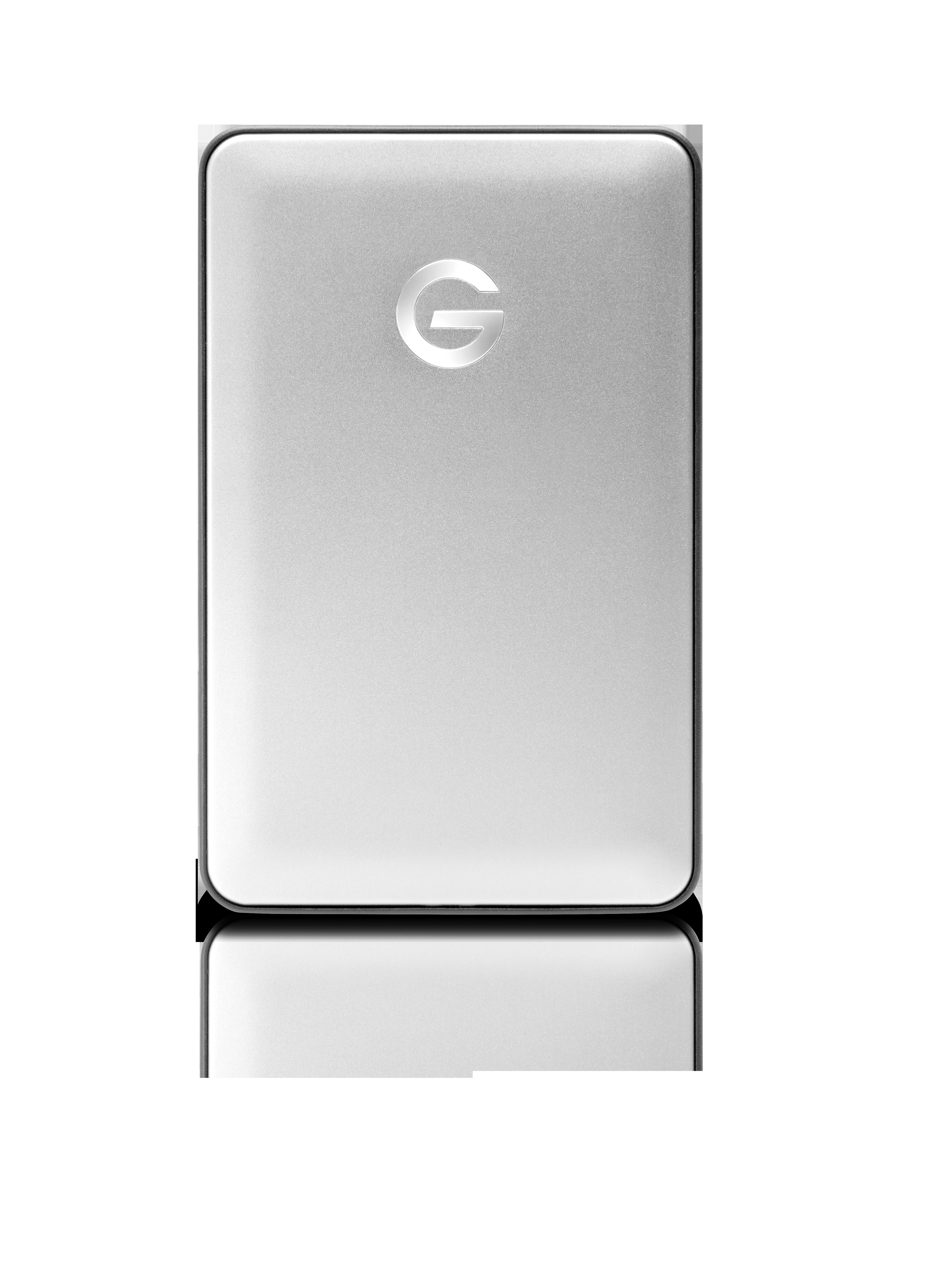 G-TECHNOLOGY G-Drive mobile USB-C Festplatte, 1 TB HDD, 2,5 Zoll, extern, Silber