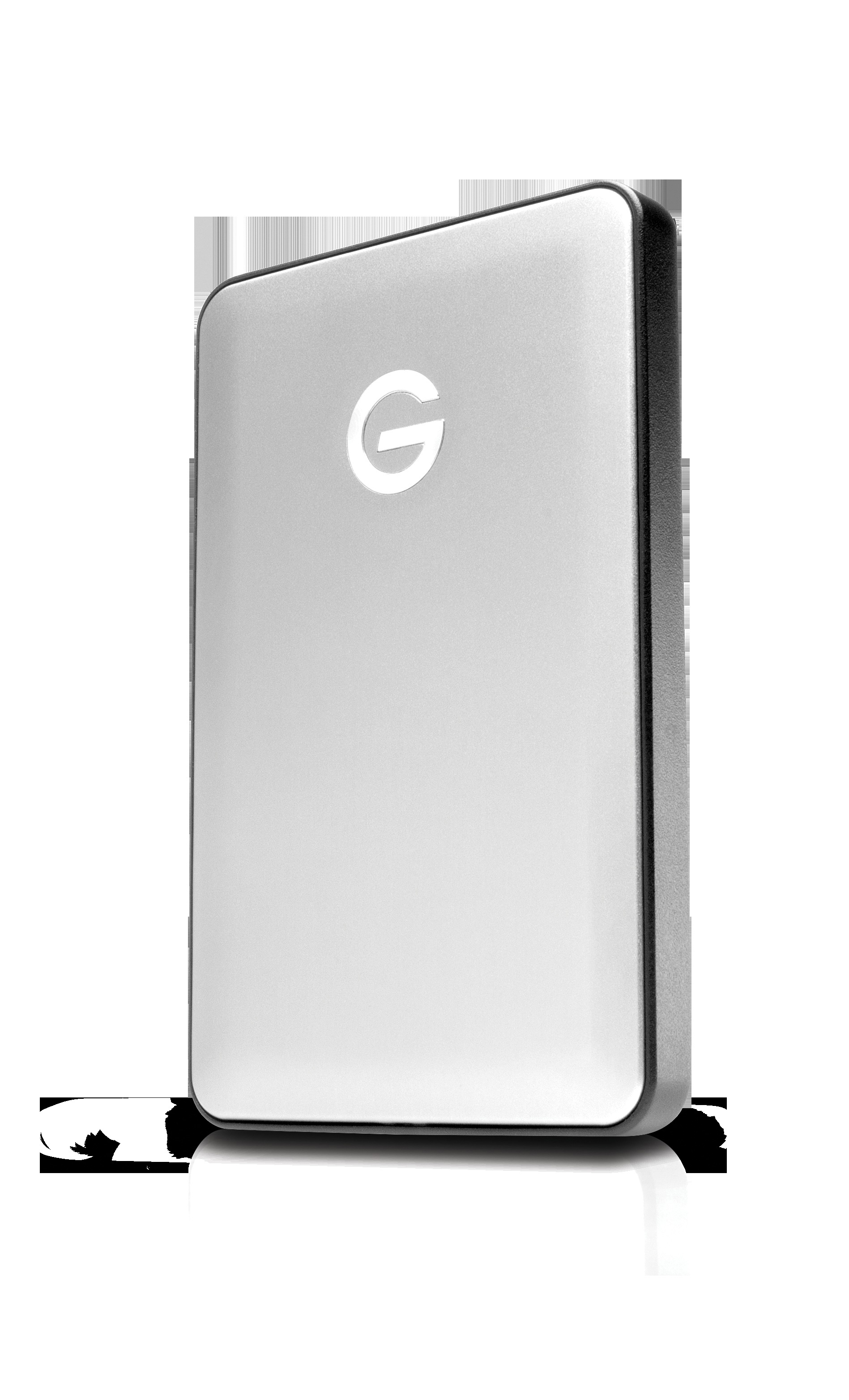 G-TECHNOLOGY G-Drive mobile USB-C Festplatte, 1 TB HDD, 2,5 Zoll, extern, Silber