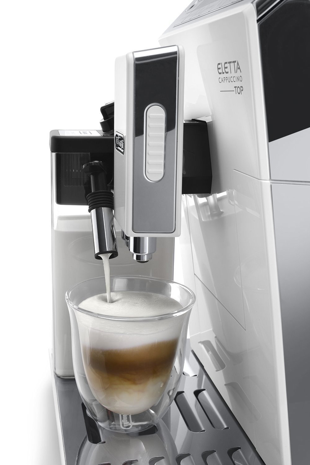 DELONGHI Eletta Cappuccino ECAM45.766.W Kaffeevollautomat Weiß