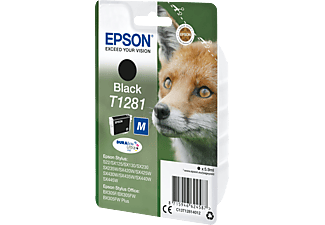 EPSON T1281 Singlepack Zwart DURABrite Ultra Ink