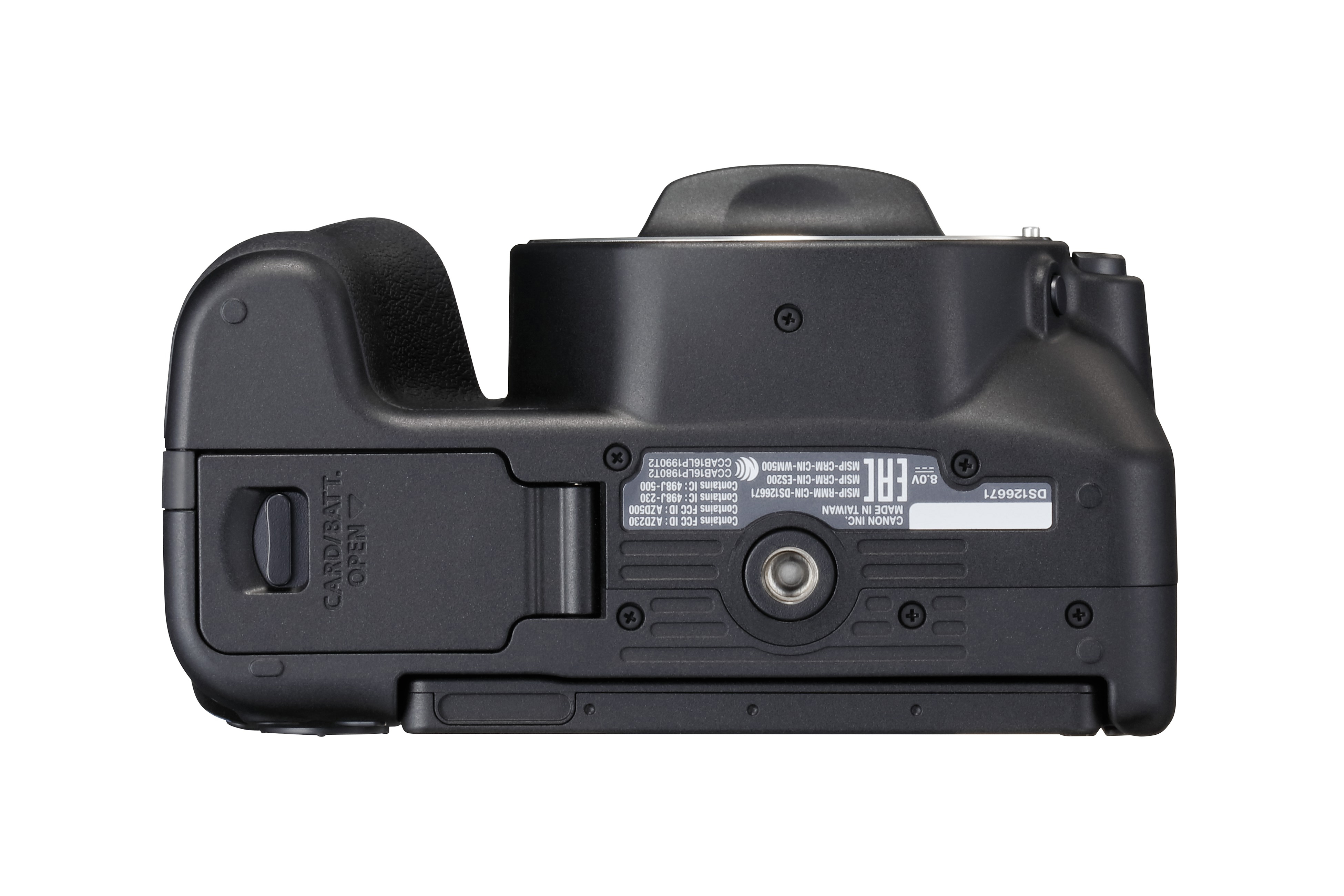 CANON EOS 200D Kit Spiegelreflexkamera, 24,2 Megapixel, 18-55 mm, 75-300 mm Objektiv (EF-S, EF), Touchscreen Display, WLAN, Schwarz