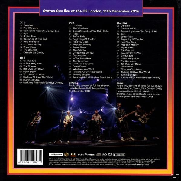 Status Quo - The Last Night Of The Electrics (Limited Box-Set)  - (CD + Blu-ray Disc)