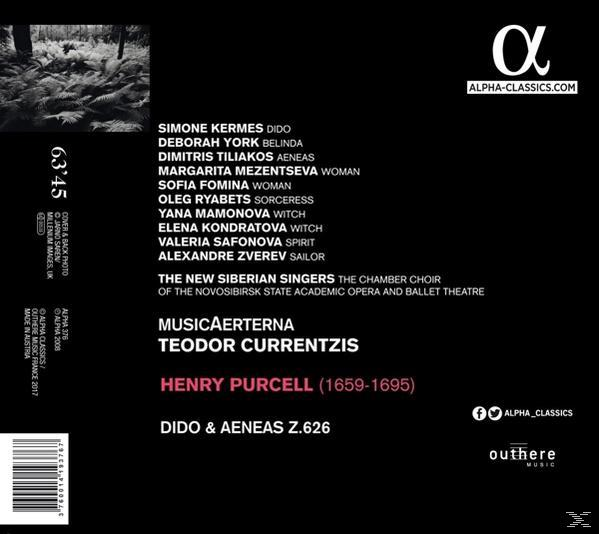 CD-Cover mit Text und einer Liste von Namen. Ein Logo ist vorhanden.