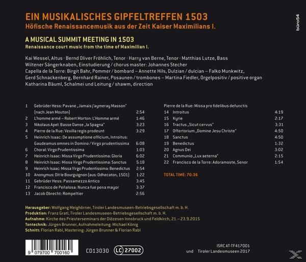 VARIOUS - Ein Musikalisches Gipfeltreffen 1503  - (CD)