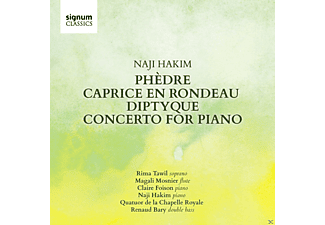 Magali Mosnier, Claire Foison, Renaud Bary, Quatuor De La Chapelle Royale, Rima Tawil - Phèdre/Caprice en Rondeau/Concerto for Piano  - (CD)