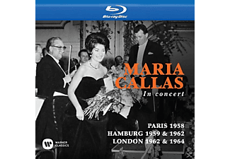Maria Callas - Maria Callas in Concert (Paris,Hamburg,London)  - (Blu-ray)