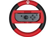 HORI Deluxe Wheel Attachment - Volante per Nintendo Switch (Rosso/Nero)