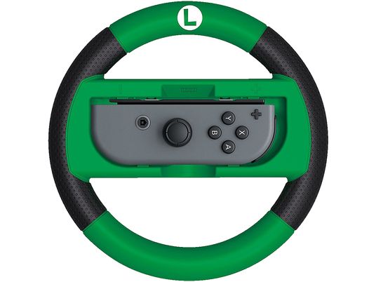 HORI Deluxe Wheel Attachment - Lenkrad für Nintendo Switch (Grün/Schwarz)