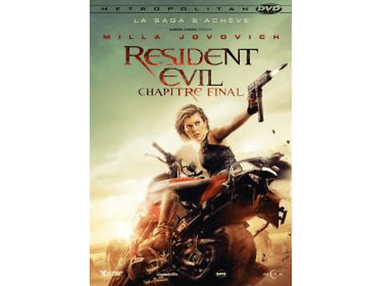 Resident Evil 6: The Final Chapter DVD