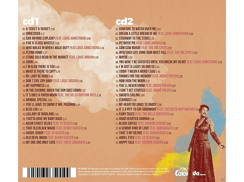 Thumbnail - Ella Fitzgerald - The Very Best Of (CD)