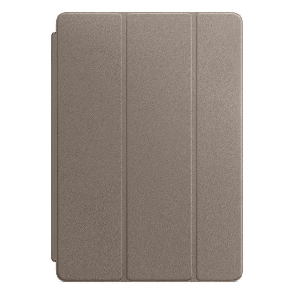Bookcover, Leder iPad Cover, Pro 10.5, Taupe APPLE Smart Apple,