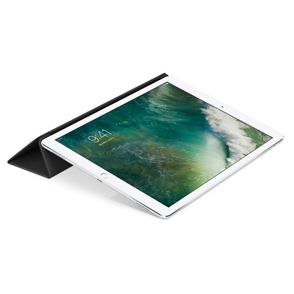 APPLE Leder Smart Cover, Bookcover, Apple, iPad Pro 12.9, Anthrazit