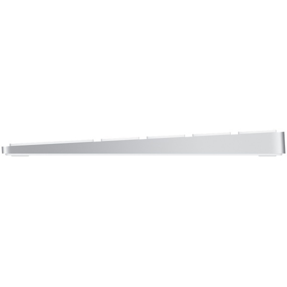 APPLE MQ052RS/A Magic Keyboard mit Ziffernblock RU, Tastatur, Scissor, Silber