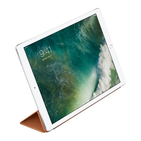 APPLE Leder Smart Cover, Bookcover, Apple, iPad Pro 12.9, Sattelbraun