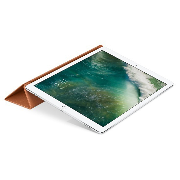 APPLE Leder Smart Cover, Bookcover, Apple, iPad Pro 12.9, Sattelbraun