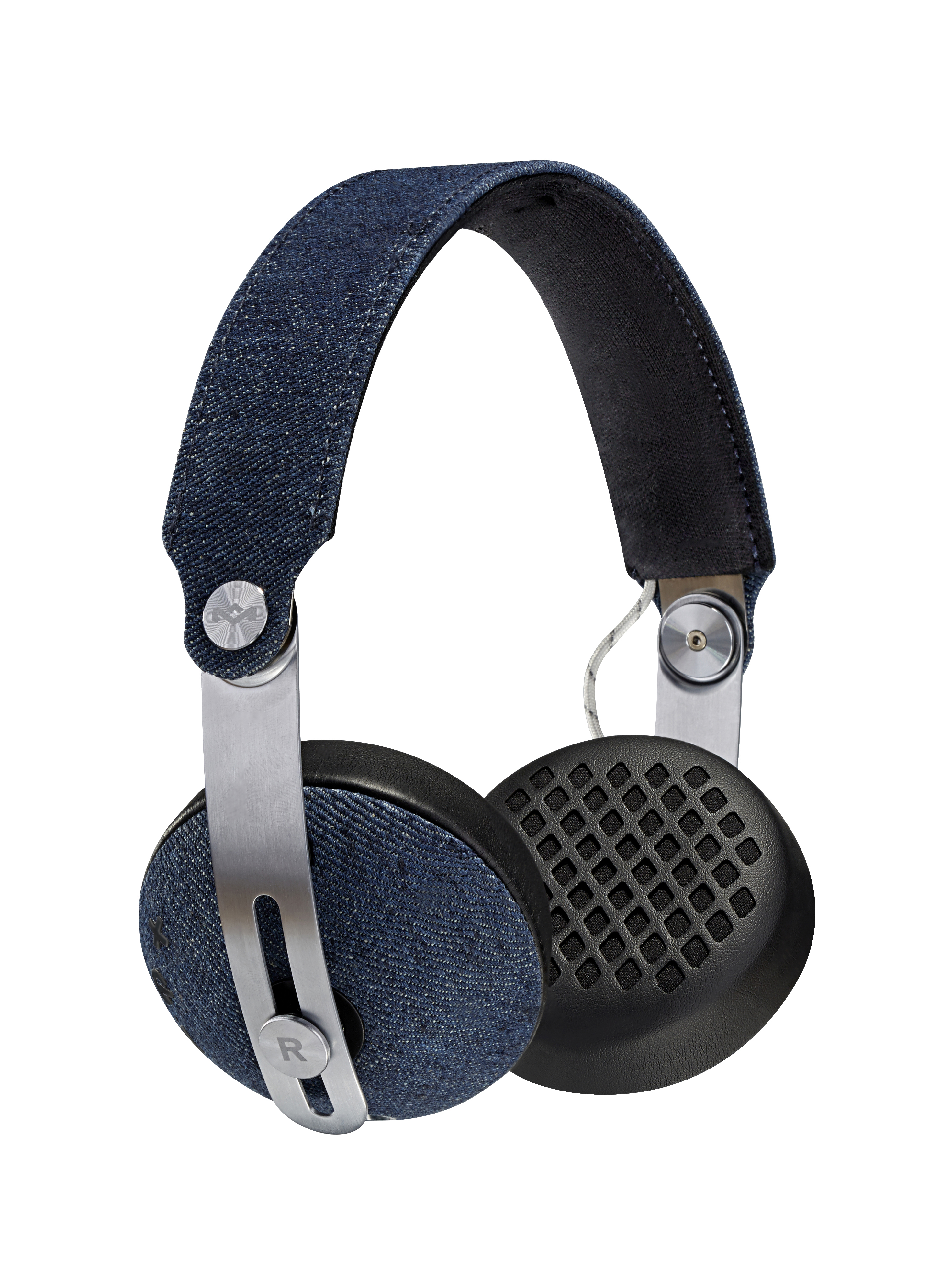 MARLEY EM-JH111-DN RISE, On-ear Kopfhörer Bluetooth Jeans