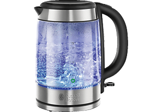 RUSSELL HOBBS 21600-57 - Wasserkocher (1.7 l, Edelstahl/Schwarz/Transparent)