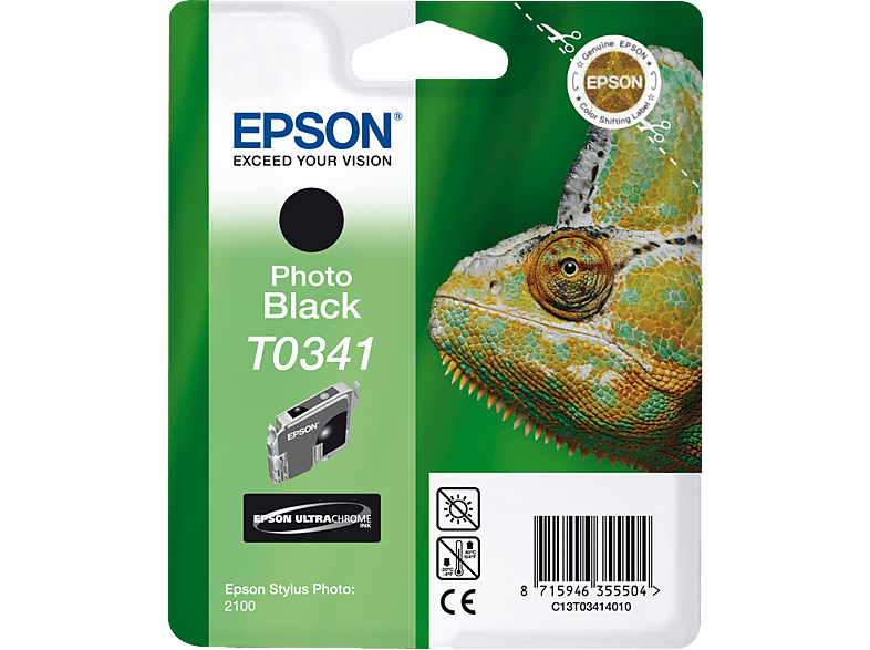 EPSON T0341 Zwart (C13T03414010)