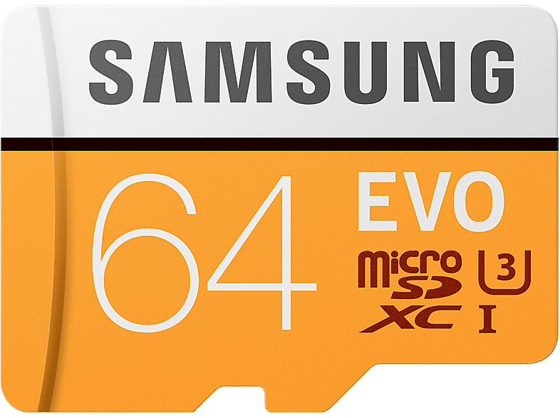 SAMSUNG Geheugenkaart microSDXC EVO 64 GB UHS-I (MB-MP64GA/EU)