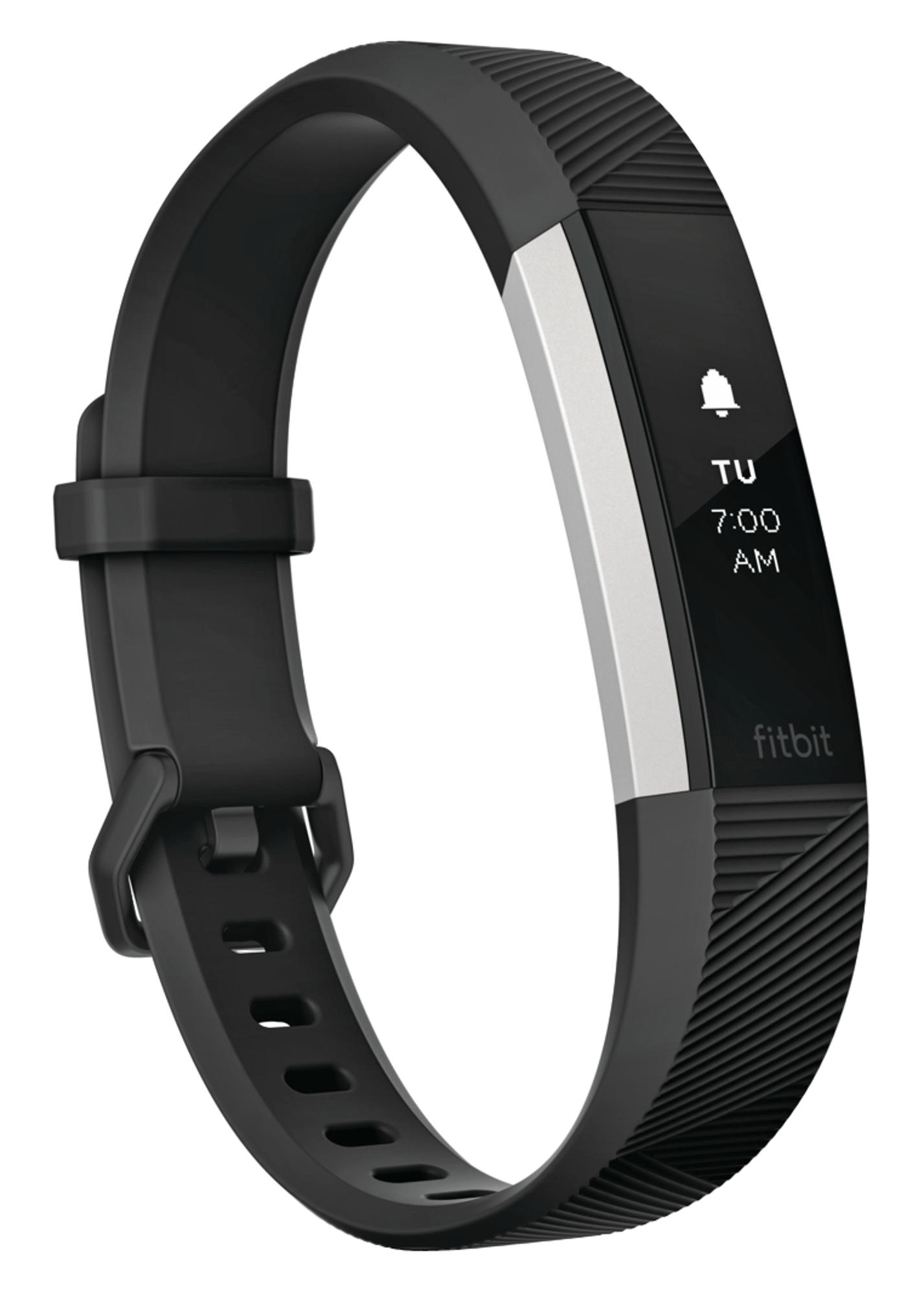 FITBIT Alta HR, Fitness Tracker, L, Schwarz