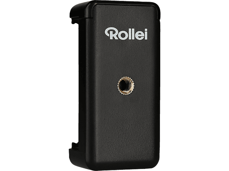 ROLLEI 22638 Dreibein Smartphone Stativ, Schwarz, Höhe offen bis 120 cm