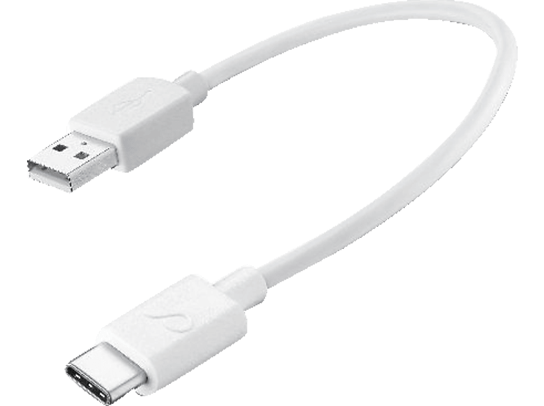CELLULAR LINE Ladekabel - Daten- und (Weiss)