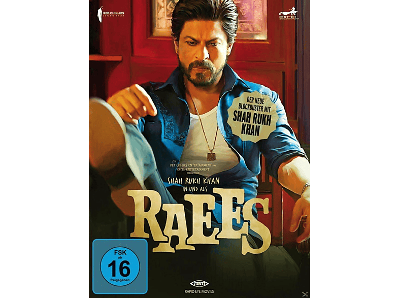 DVD Raees (2 Special + Disc Blu-ray Edition)