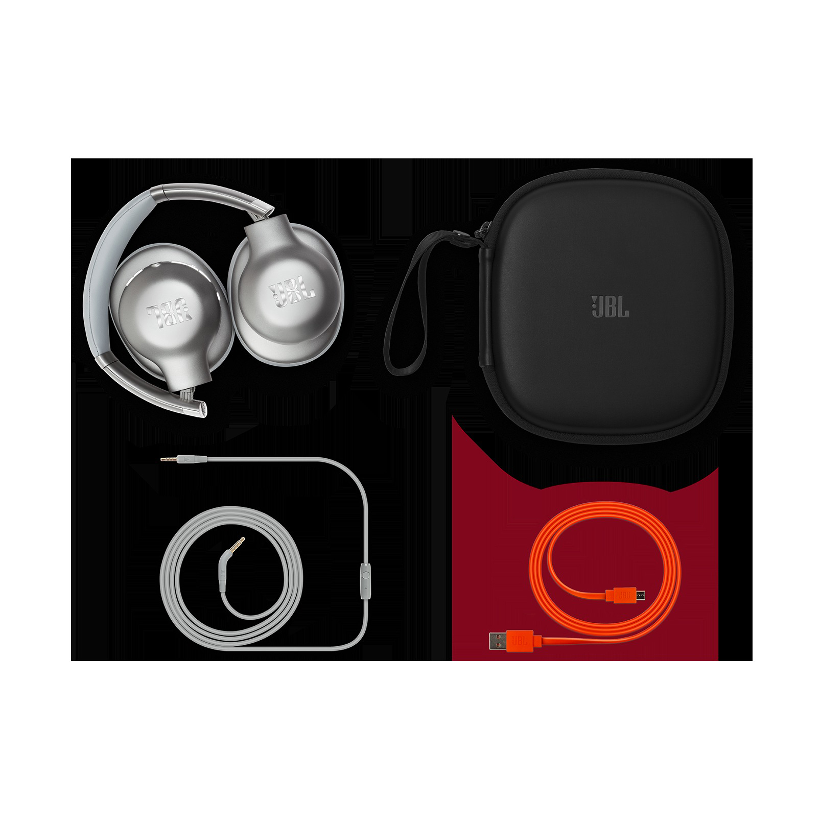 JBL Everest 710, Over-ear Kopfhörer Bluetooth Silber