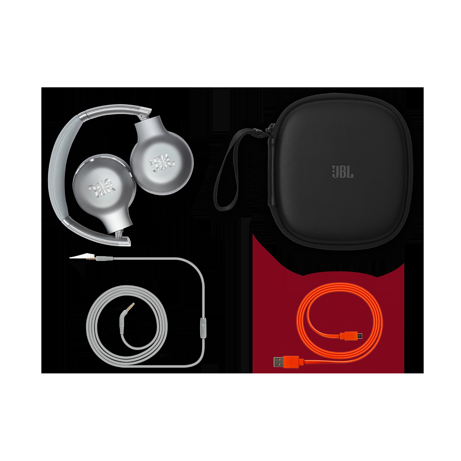 JBL Everest 310, On-ear Kopfhörer Bluetooth Silber