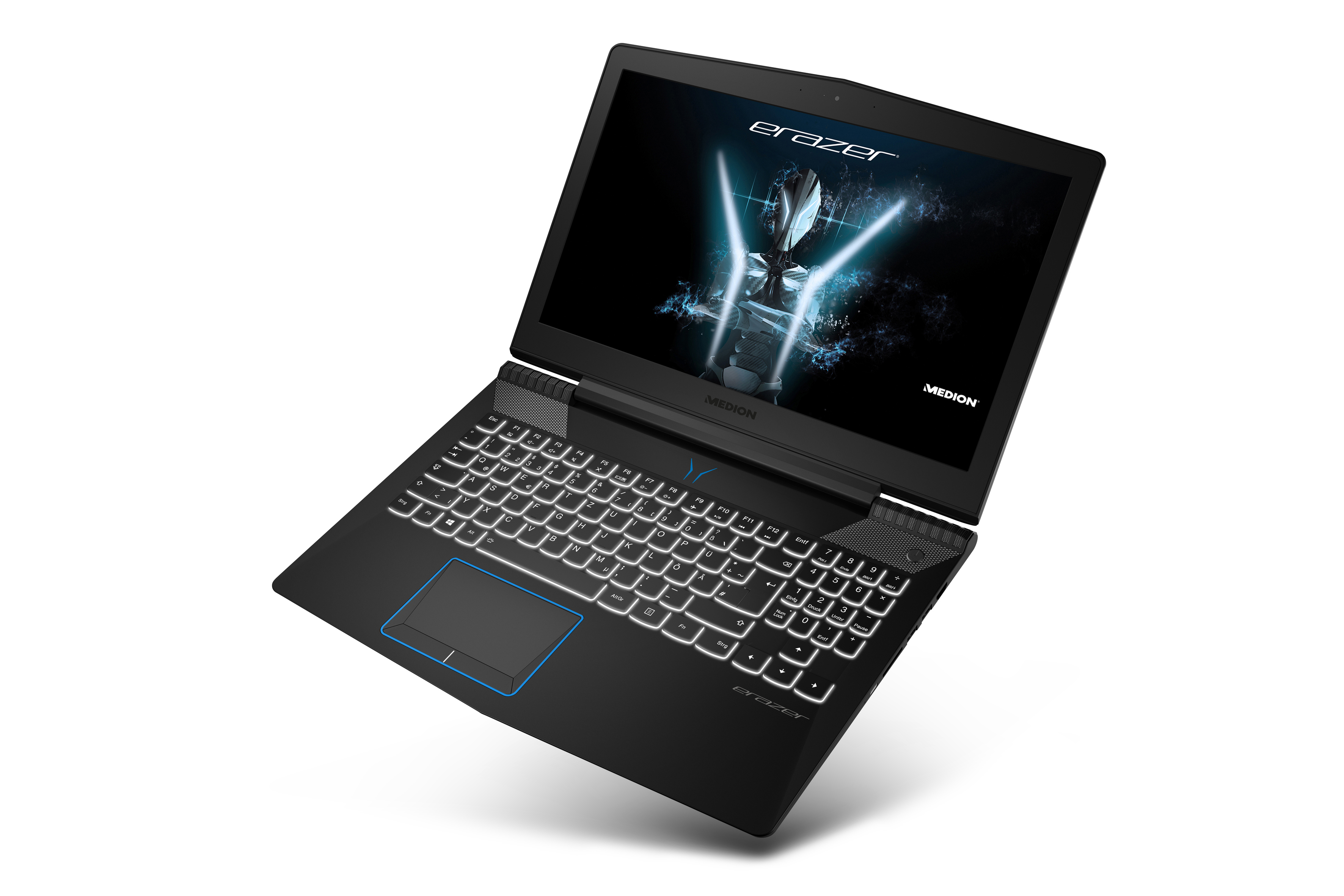 MEDION ERAZER® X6603 - 15,6 Zoll - Intel® Core™ i7 i7-7700HQ - 16 GB - 256 GB - NVIDIA GeForce® GTX 1050 Ti - Windows 10 (64 Bit)