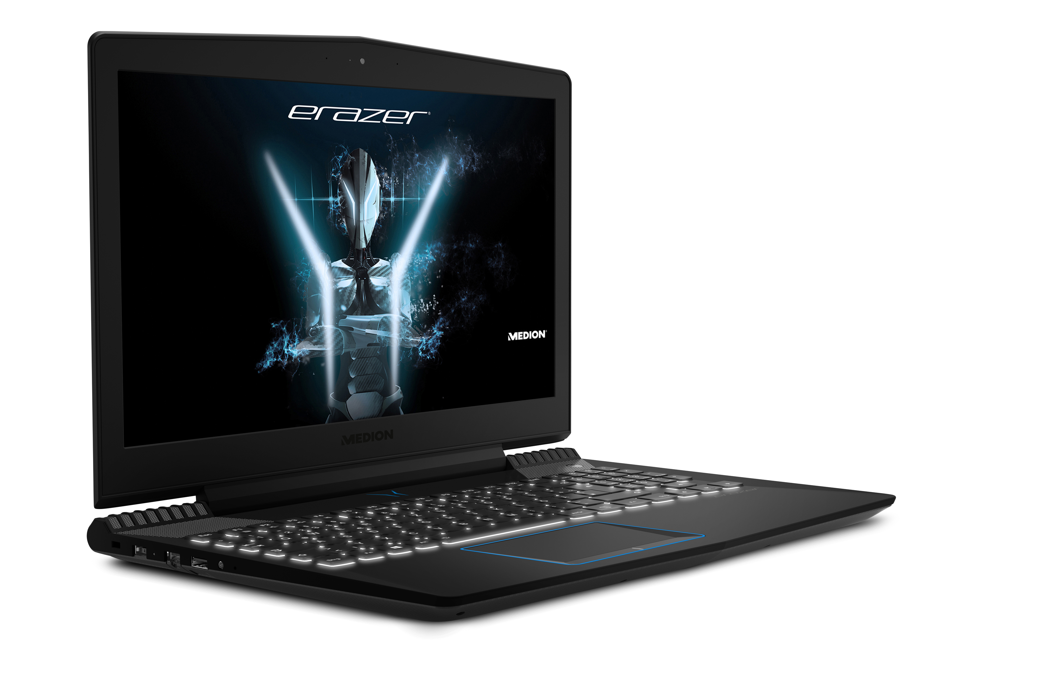 MEDION ERAZER® X6603 - 15,6 Zoll - Intel® Core™ i7 i7-7700HQ - 16 GB - 256 GB - NVIDIA GeForce® GTX 1050 Ti - Windows 10 (64 Bit)