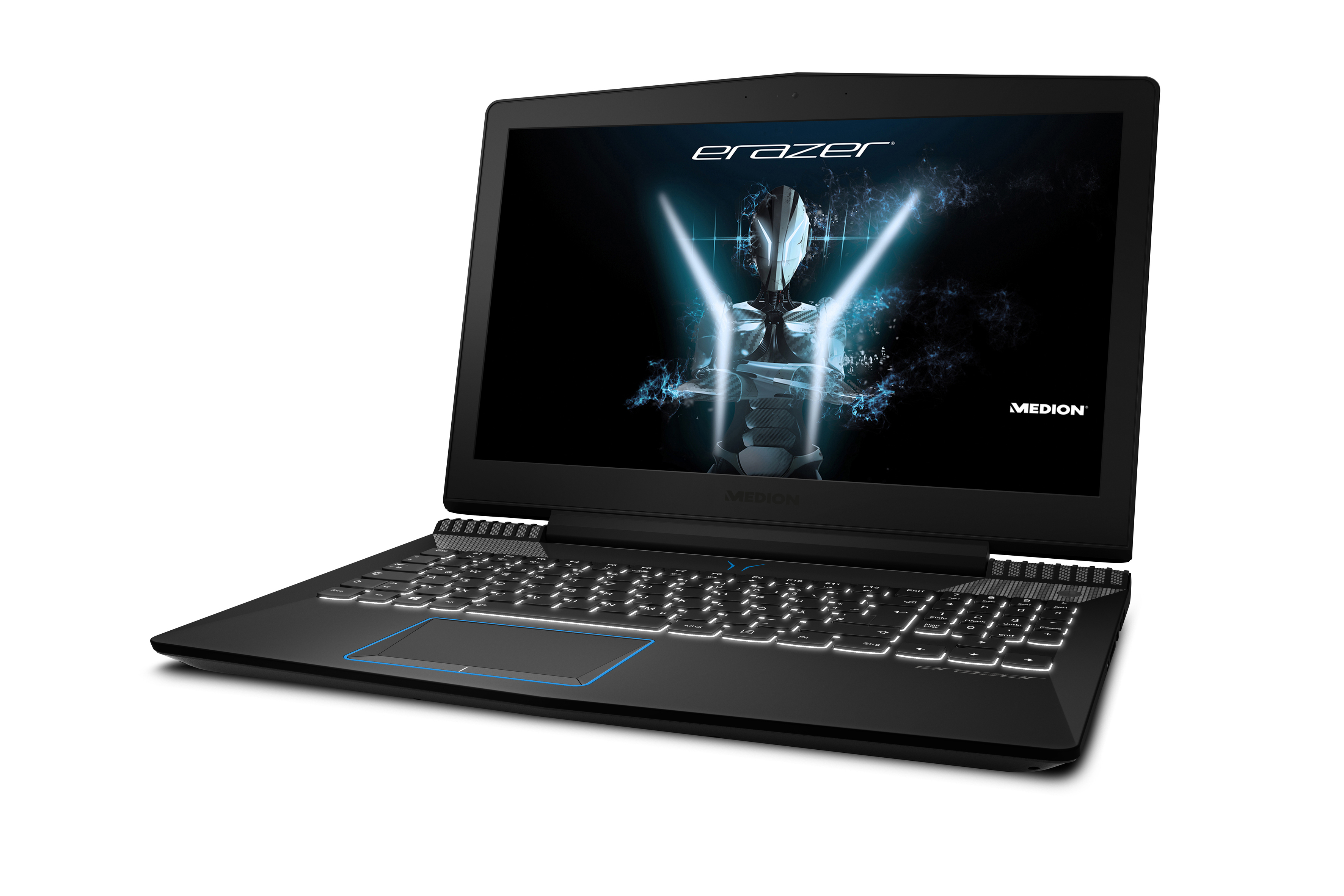 MEDION ERAZER® X6603 - 15,6 Zoll - Intel® Core™ i7 i7-7700HQ - 16 GB - 256 GB - NVIDIA GeForce® GTX 1050 Ti - Windows 10 (64 Bit)