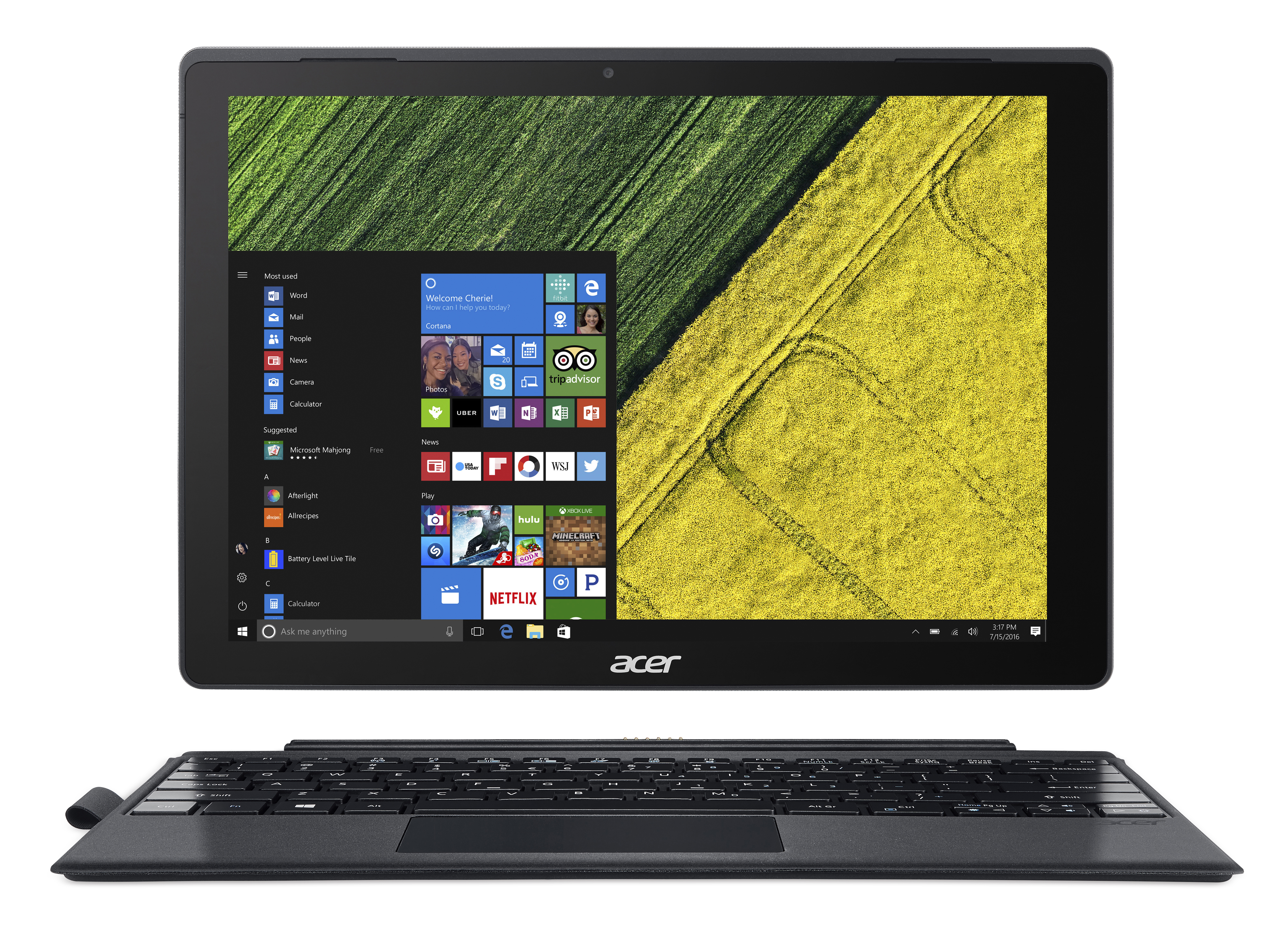 ACER Switch 5 (SW512-52-5819) - 12 Zoll - Intel® Core™ i5 i5-7200U - 8 GB - 256 GB - Intel® HD 620 - Windows 10 Home (64 Bit)