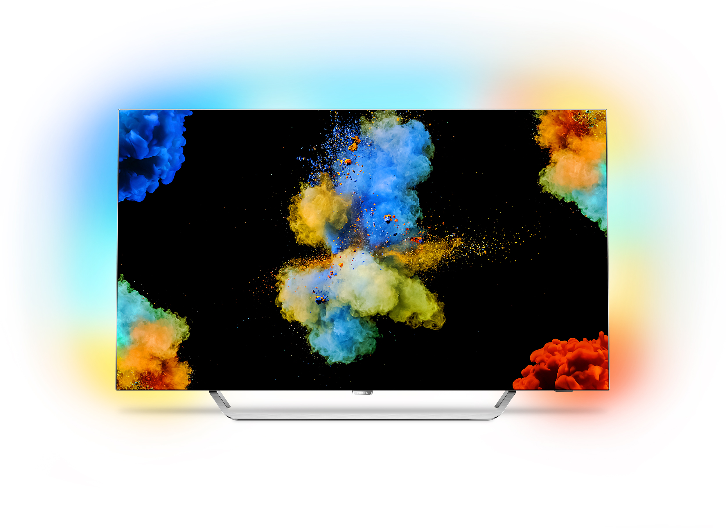 PHILIPS Fernseher OLED 55POS9002/12 Ultraflacher 4K OLED Smart TV powered by Android