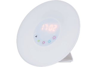 RÁBALUX 4423 Penelope,dekor lámpatest ébresztőóra,FM rádióval,hangulatfénnyel lLED 1,8W  RGB LED 2,7W fehér