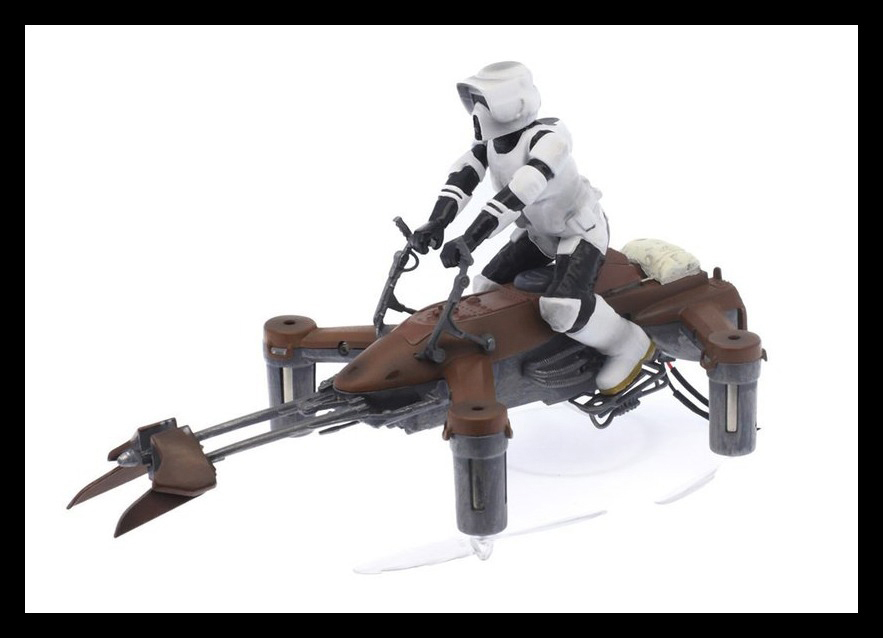 PROPEL Star Wars Speed Bike Battle Sammler Box Racing Drohne, Mehrfarbig