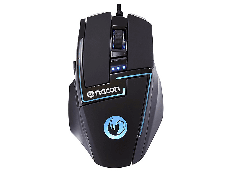 Ratón gaming | Nacon, GM-350L, 8200 DPI, 7 macros, Negro | MediaMarkt
