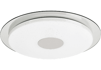 RÁBALUX 2488 Toledo, modern, beépített LEDes mennyezeti lámpa csillagos effetkttel LED 18W króm