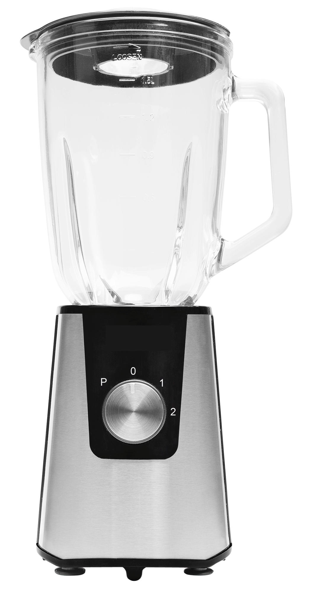 Batidora de vaso - Tristar BL 4455 PR, 1.5l, 2 velocidades, Acero inoxidable