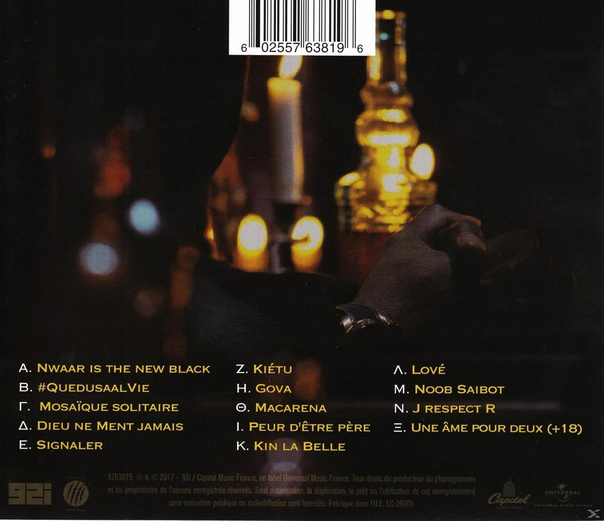 CD cover, dark background, lit candles, song titles, and a hand with a bracelet. Text in white.