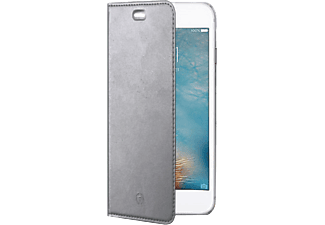 CELLY Air Case Galaxy S8-hoz, ezüst flip cover